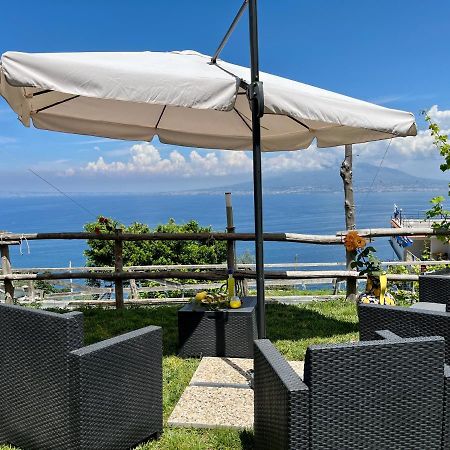 La Badia Montechiaro - Breathtaking View Of Sorrento Coast Villa Vico Equense Exterior photo