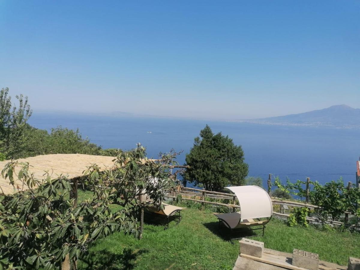 La Badia Montechiaro - Breathtaking View Of Sorrento Coast Villa Vico Equense Exterior photo