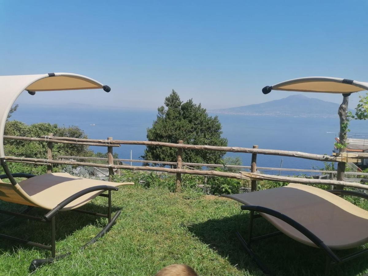 La Badia Montechiaro - Breathtaking View Of Sorrento Coast Villa Vico Equense Exterior photo