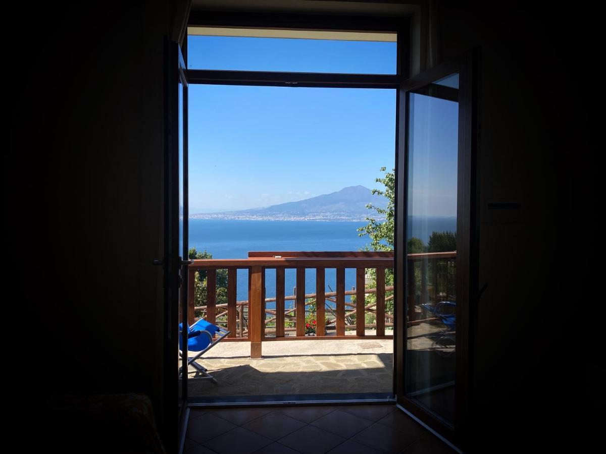 La Badia Montechiaro - Breathtaking View Of Sorrento Coast Villa Vico Equense Exterior photo