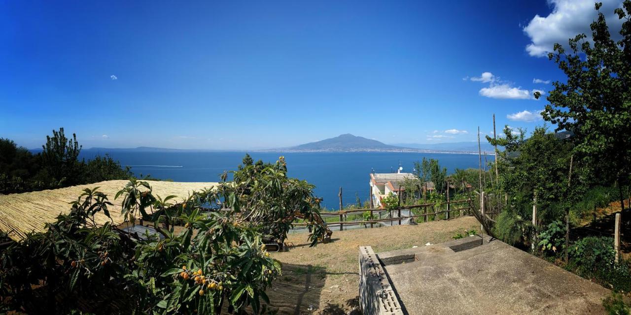 La Badia Montechiaro - Breathtaking View Of Sorrento Coast Villa Vico Equense Exterior photo