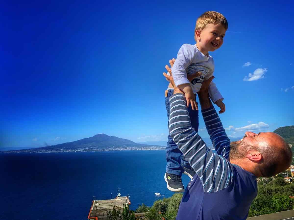 La Badia Montechiaro - Breathtaking View Of Sorrento Coast Villa Vico Equense Exterior photo