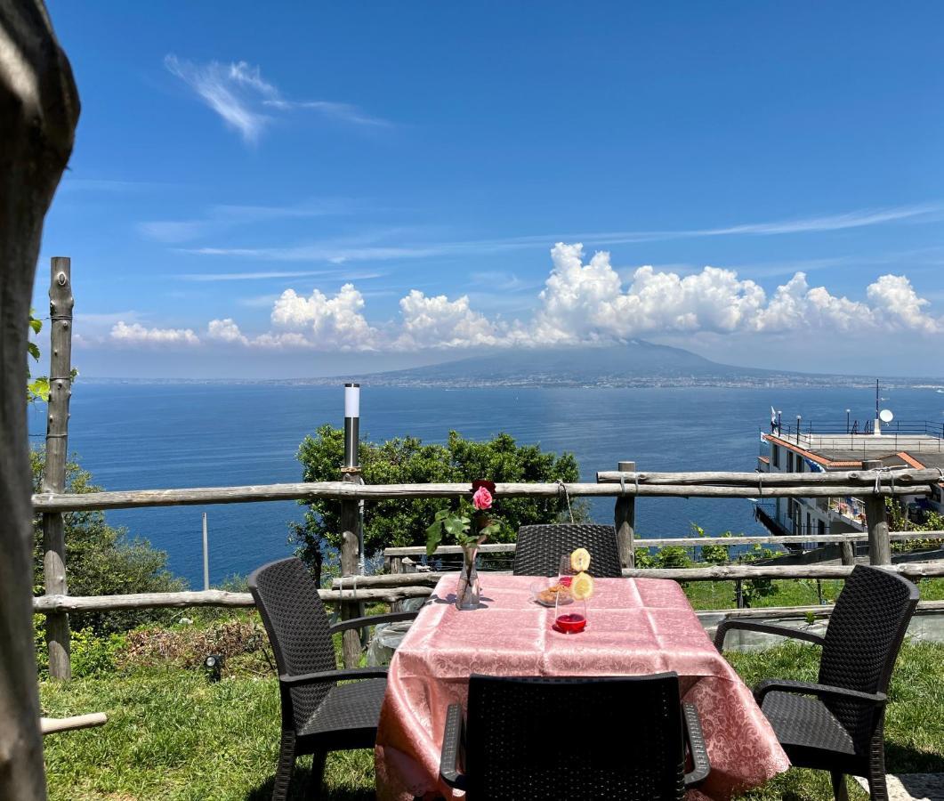 La Badia Montechiaro - Breathtaking View Of Sorrento Coast Villa Vico Equense Exterior photo