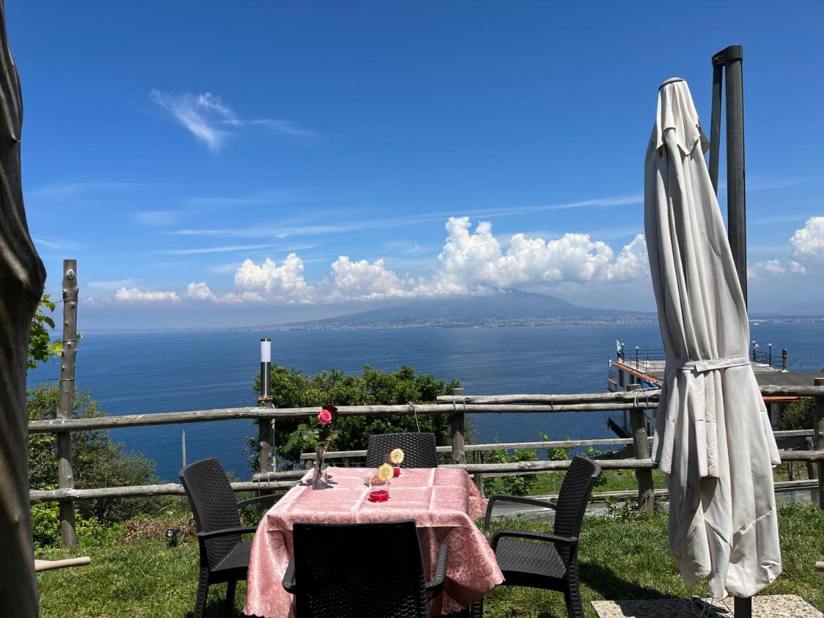 La Badia Montechiaro - Breathtaking View Of Sorrento Coast Villa Vico Equense Exterior photo