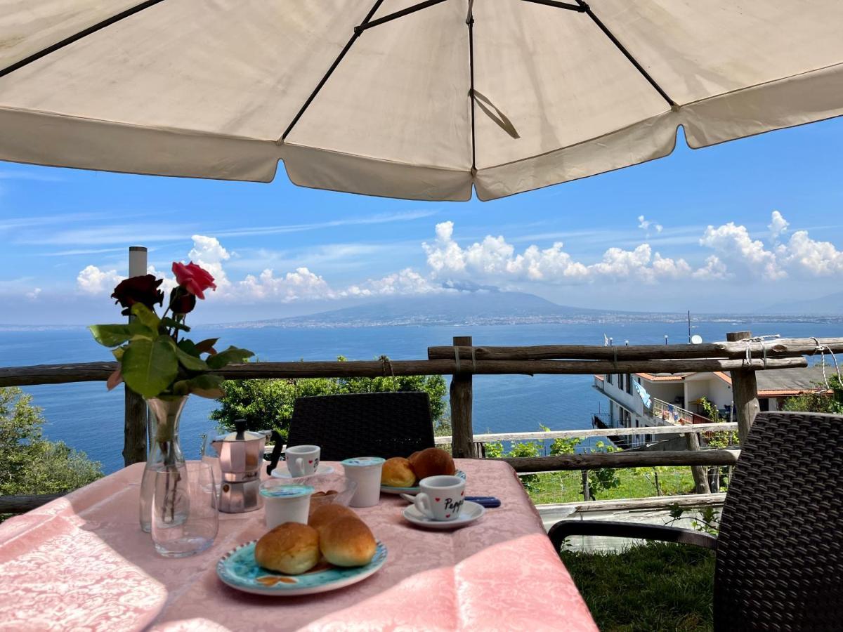 La Badia Montechiaro - Breathtaking View Of Sorrento Coast Villa Vico Equense Exterior photo