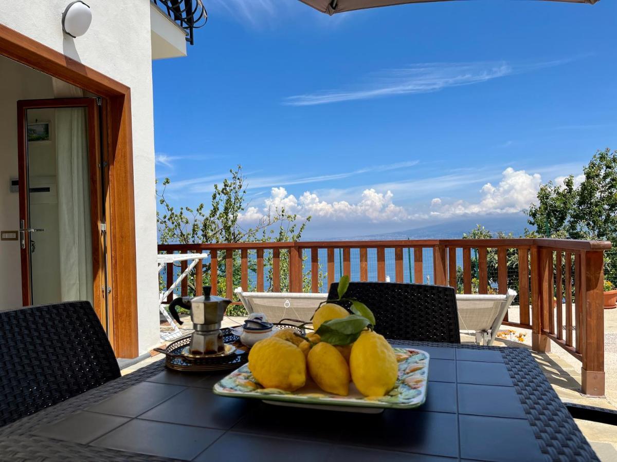 La Badia Montechiaro - Breathtaking View Of Sorrento Coast Villa Vico Equense Exterior photo