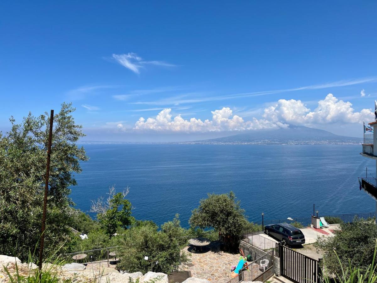 La Badia Montechiaro - Breathtaking View Of Sorrento Coast Villa Vico Equense Exterior photo