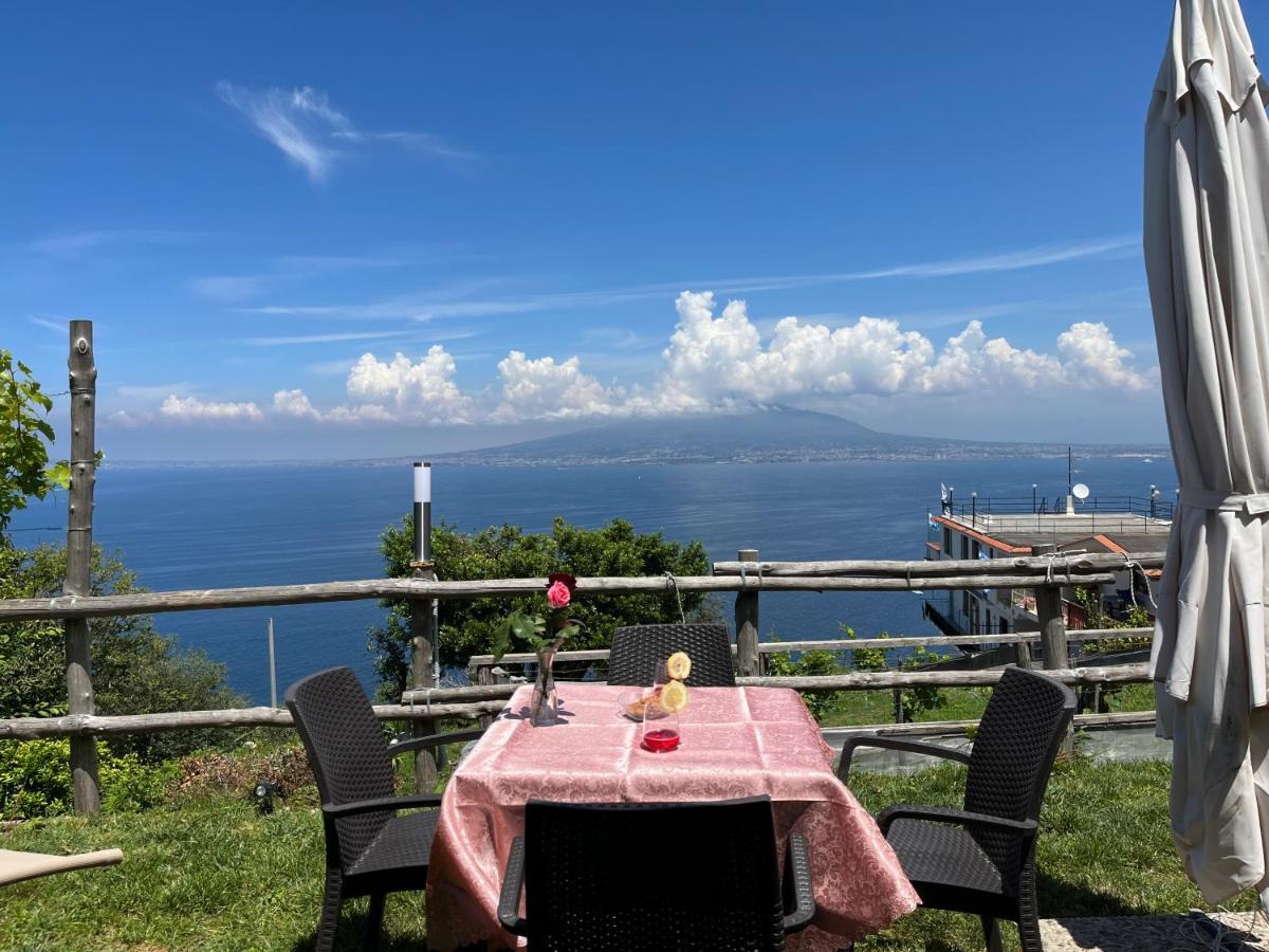 La Badia Montechiaro - Breathtaking View Of Sorrento Coast Villa Vico Equense Exterior photo