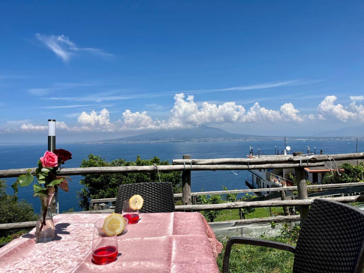 La Badia Montechiaro - Breathtaking View Of Sorrento Coast Villa Vico Equense Exterior photo
