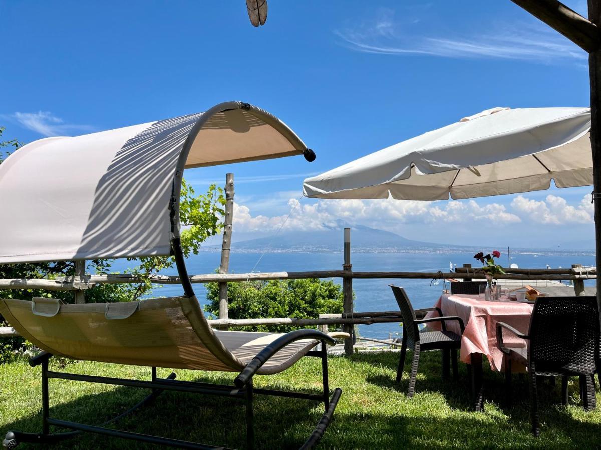 La Badia Montechiaro - Breathtaking View Of Sorrento Coast Villa Vico Equense Exterior photo