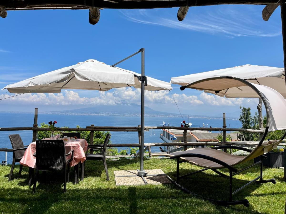 La Badia Montechiaro - Breathtaking View Of Sorrento Coast Villa Vico Equense Exterior photo