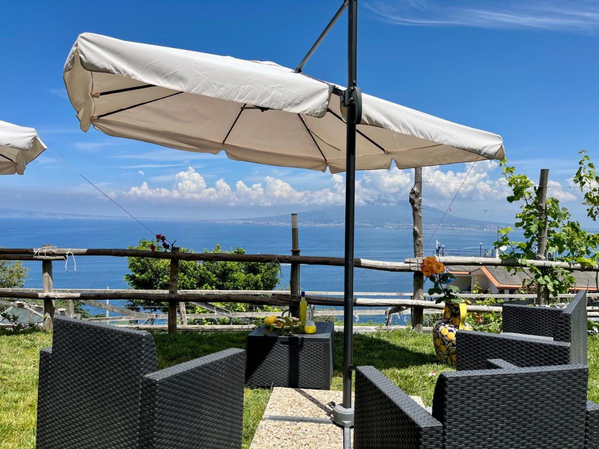 La Badia Montechiaro - Breathtaking View Of Sorrento Coast Villa Vico Equense Exterior photo