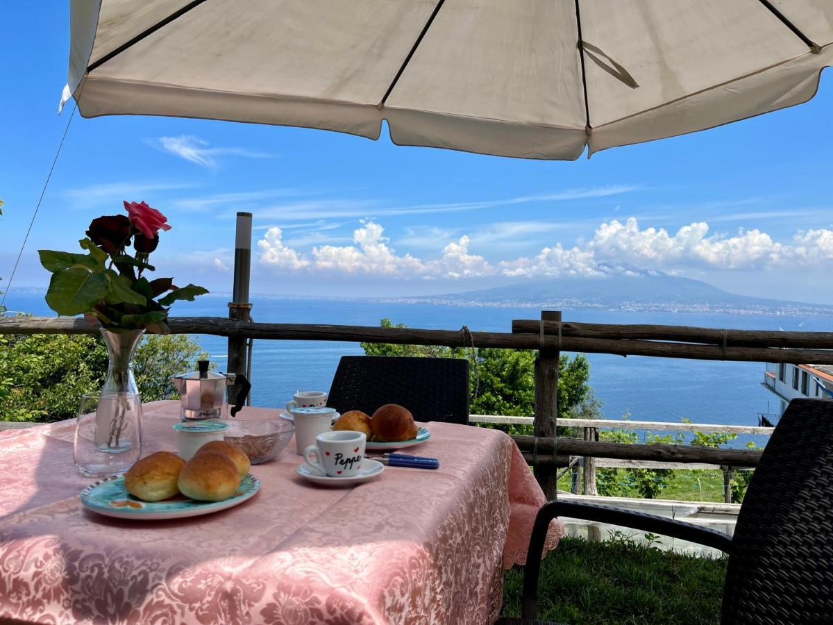 La Badia Montechiaro - Breathtaking View Of Sorrento Coast Villa Vico Equense Exterior photo