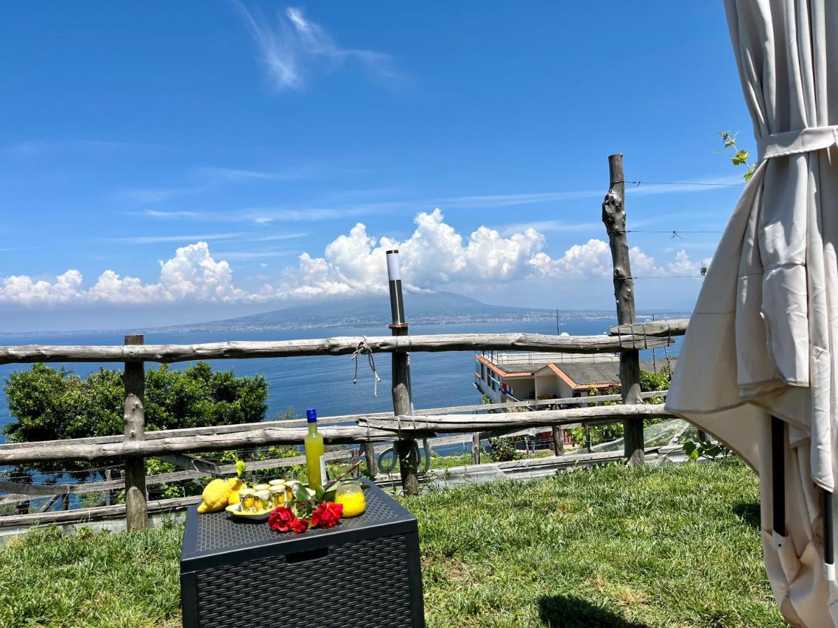 La Badia Montechiaro - Breathtaking View Of Sorrento Coast Villa Vico Equense Exterior photo