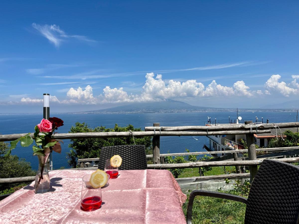 La Badia Montechiaro - Breathtaking View Of Sorrento Coast Villa Vico Equense Exterior photo